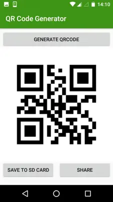 QR Code Generator android App screenshot 3